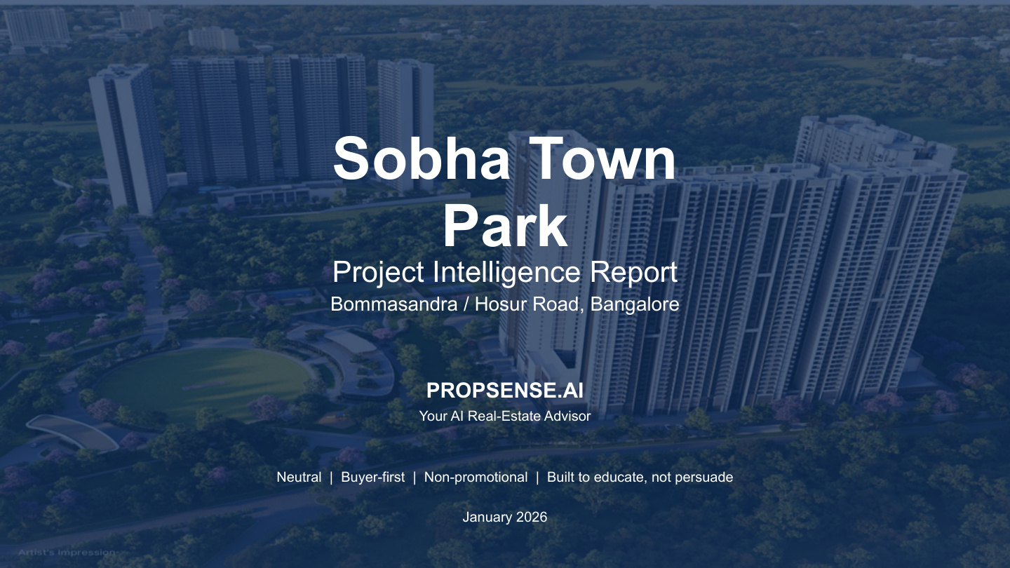 Introduction to Sobha Townpark